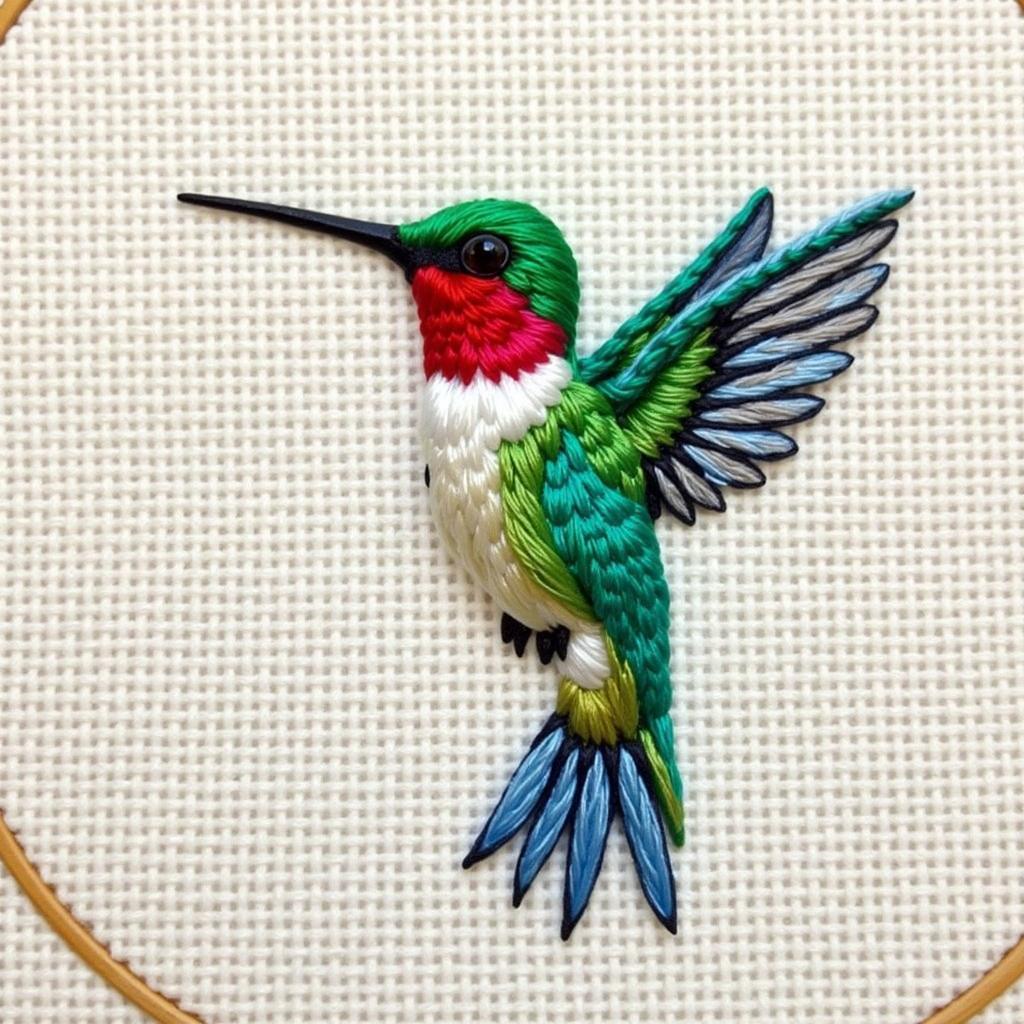 Hummingbird Cross Stitch Pattern