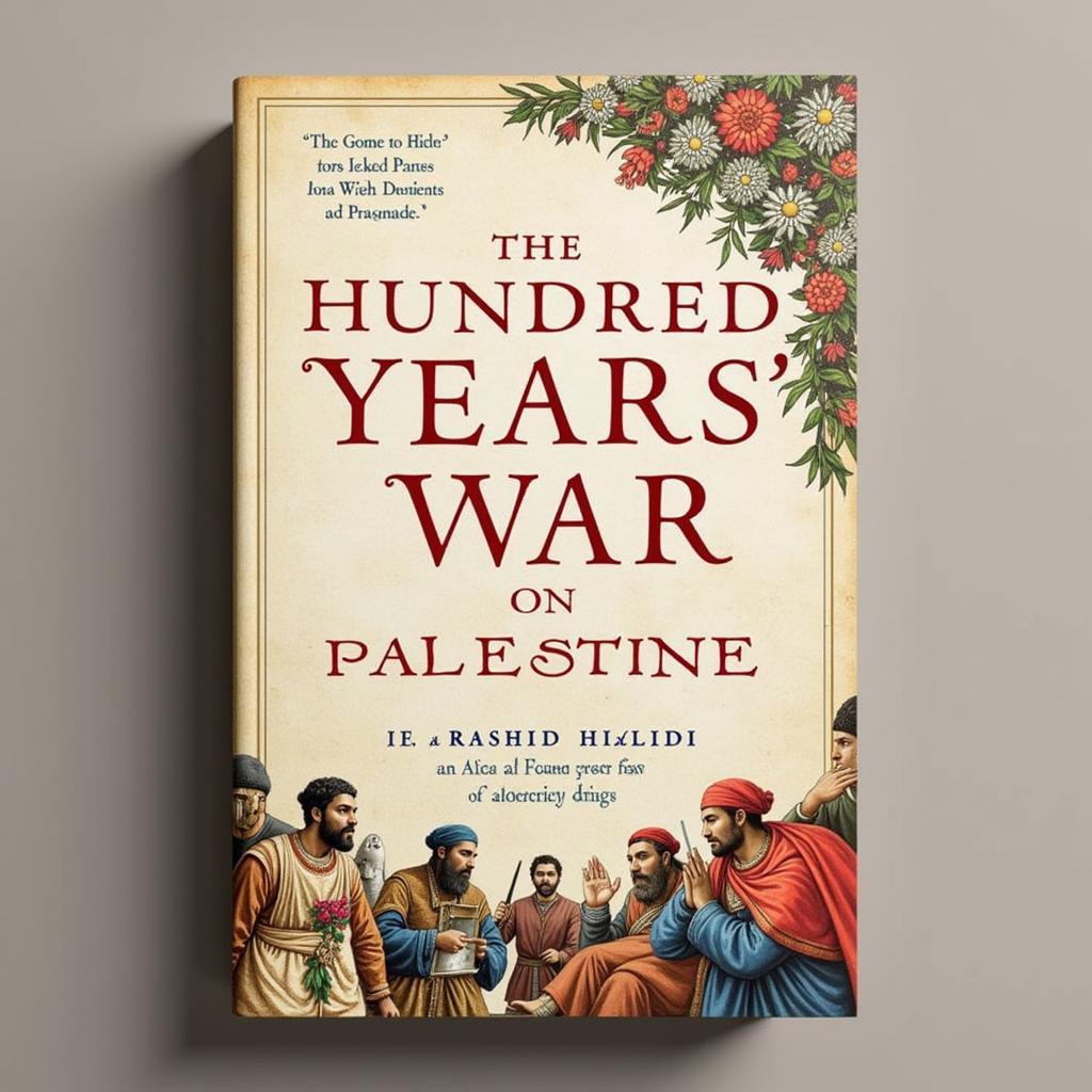 Book cover of The Hundred Years' War on Palestine