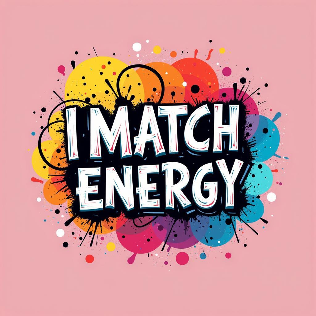 Example of an "I Match Energy" SVG Design