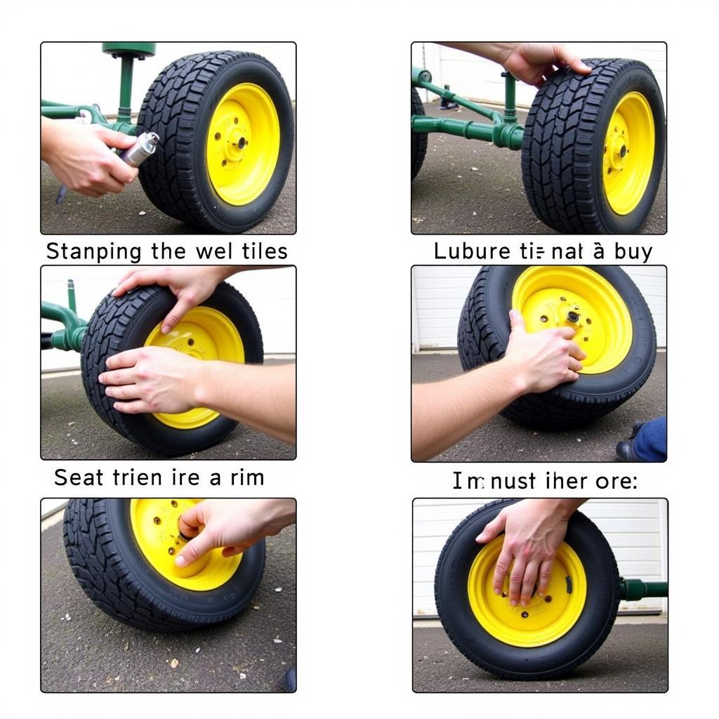 Step-by-Step Guide for Installing Flat Free Lawnmower Tires