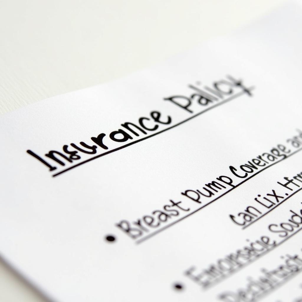 Insurance Policy Coverage