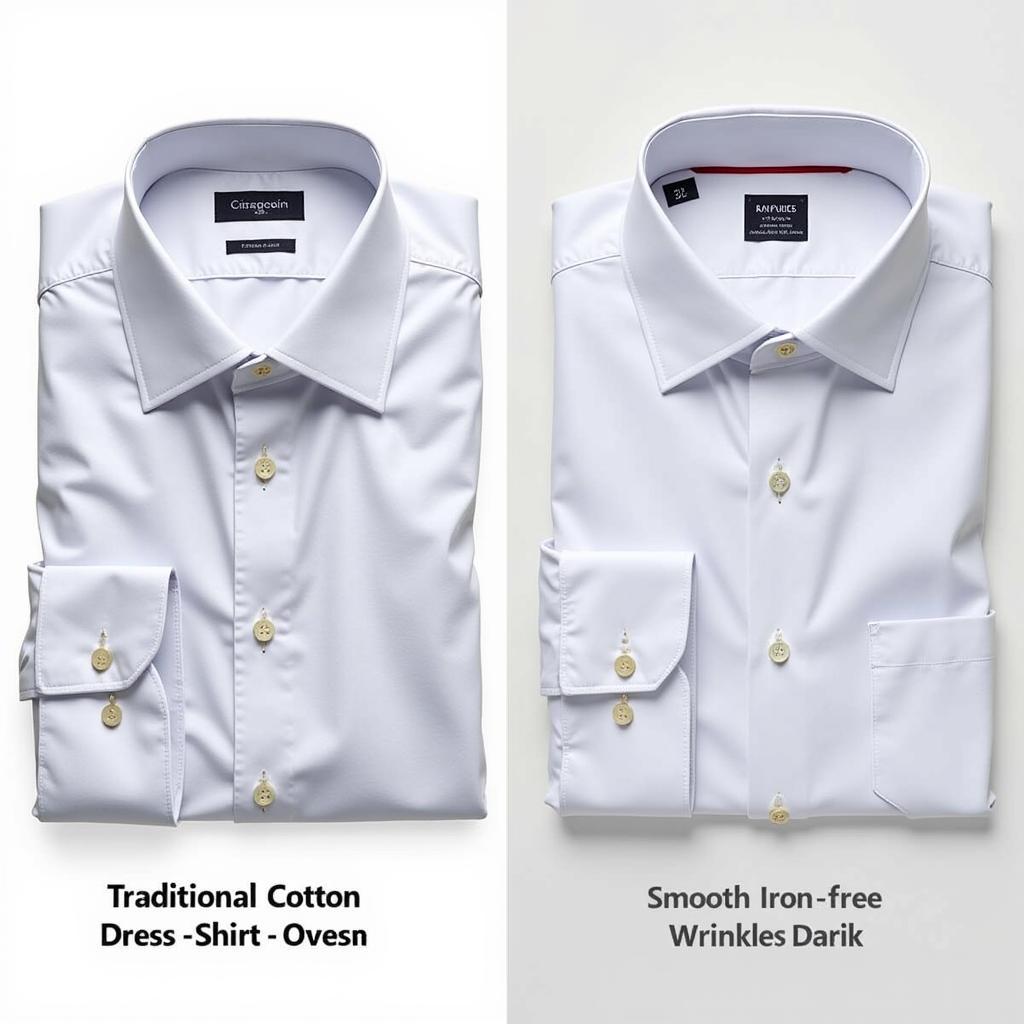 Iron Free vs. Traditional Dress Shirt