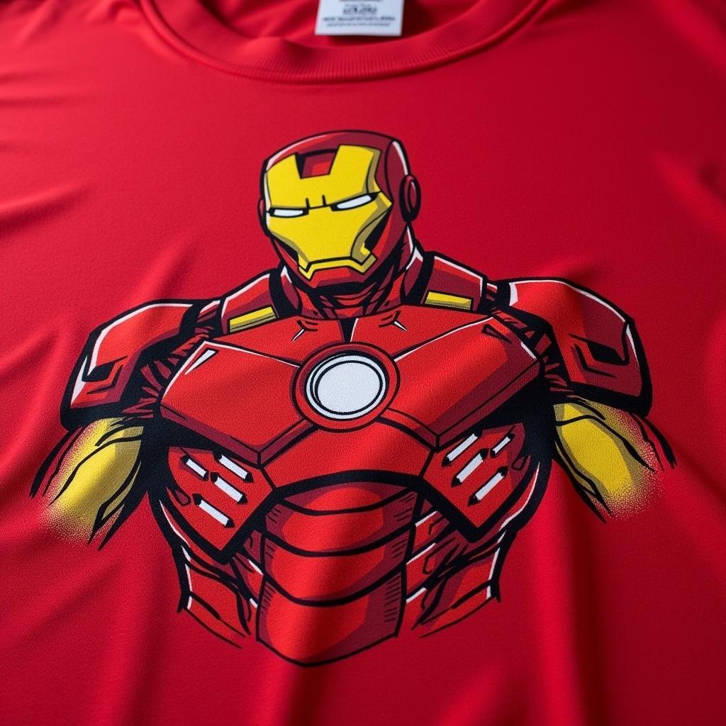 Custom Iron Man T-Shirt Design with Free SVG