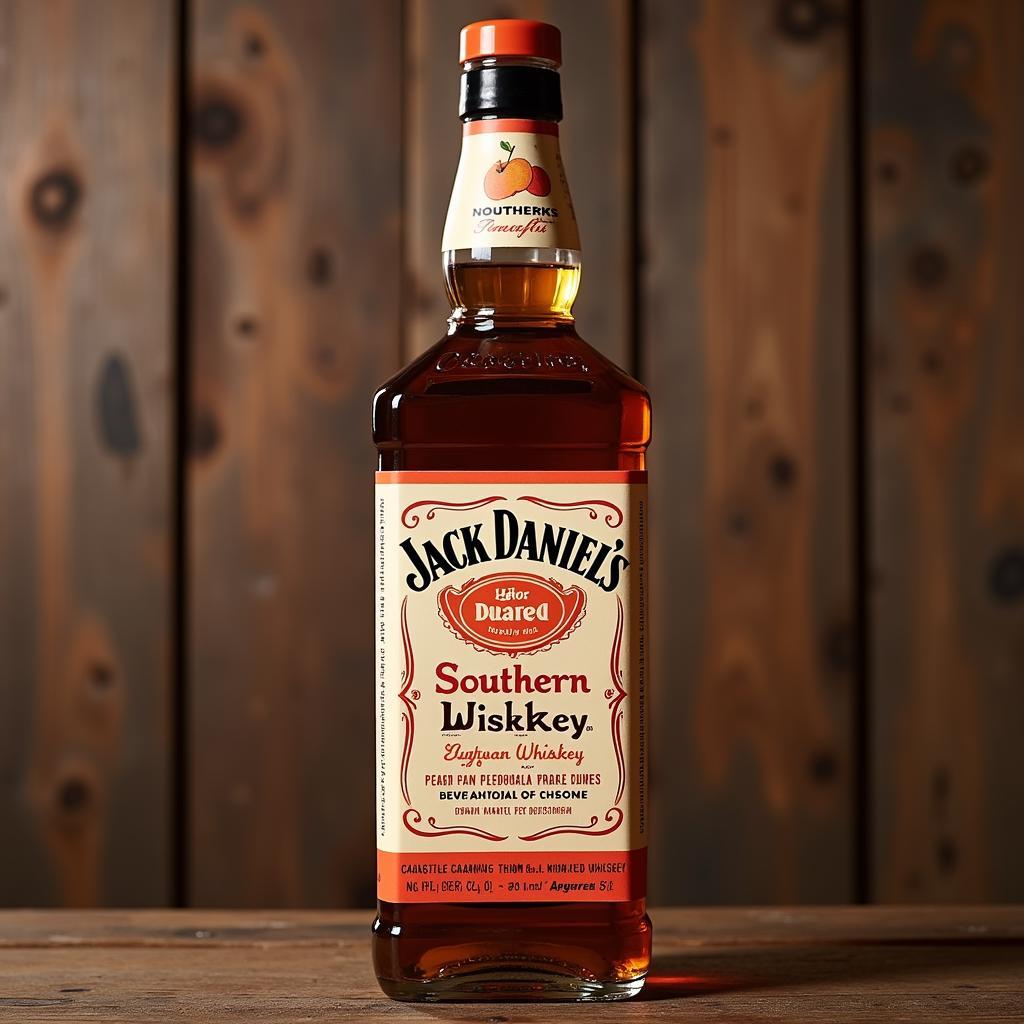 Jack Daniel's Southern Peach Whiskey Bottle