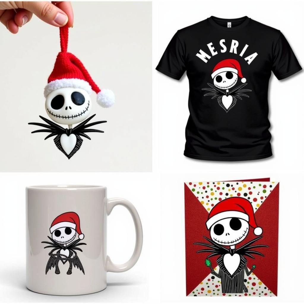 Jack Skellington Santa SVG Crafting Examples