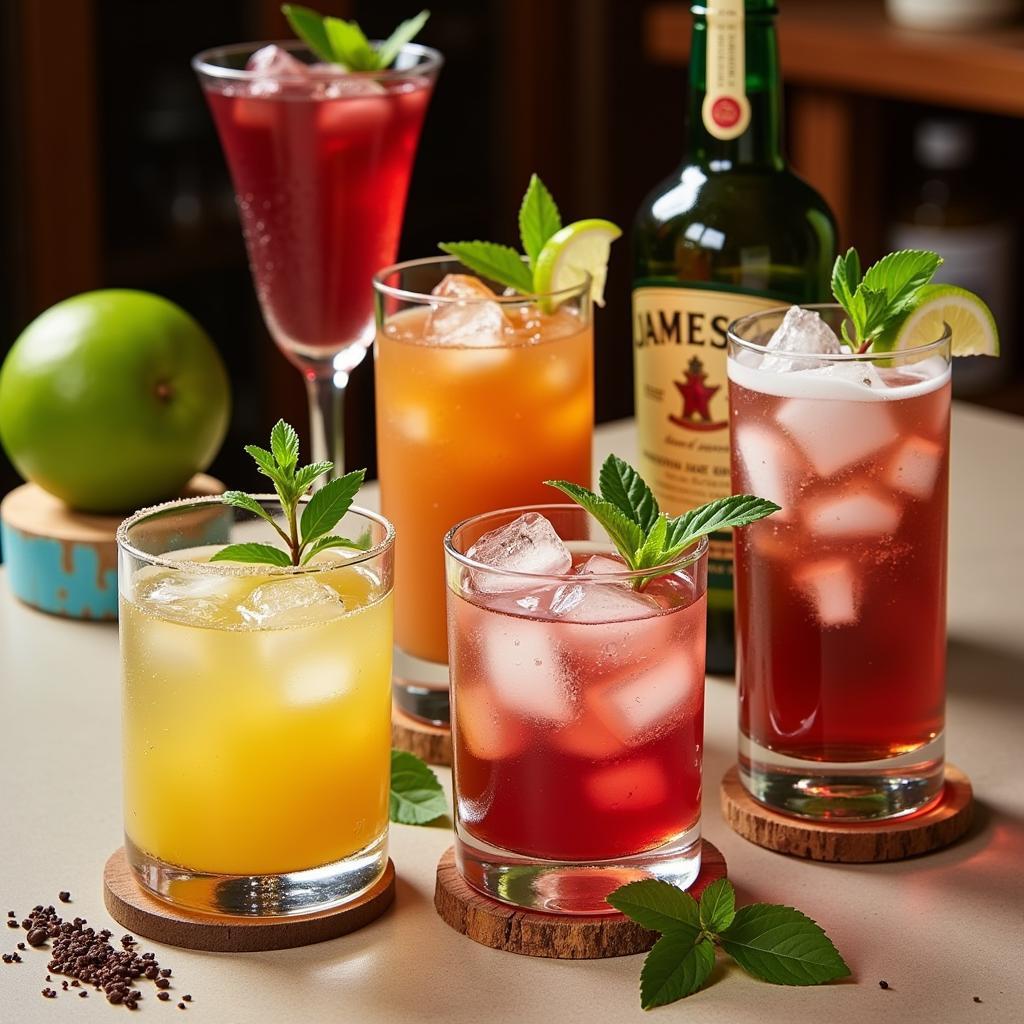 Jameson Cocktails with Gluten-Free Labels