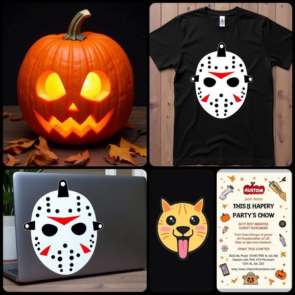 Jason Mask SVG Design Applications