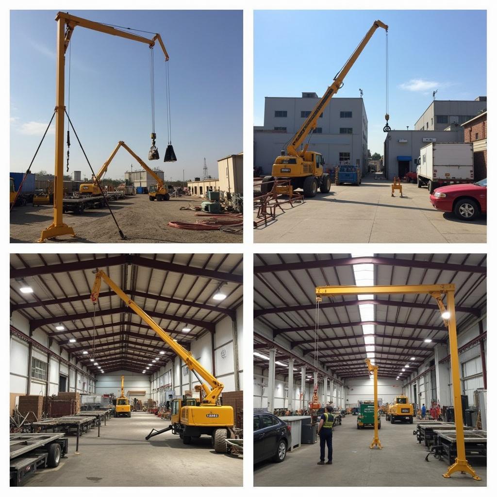 Common Applications of Free Standing Jib Cranes