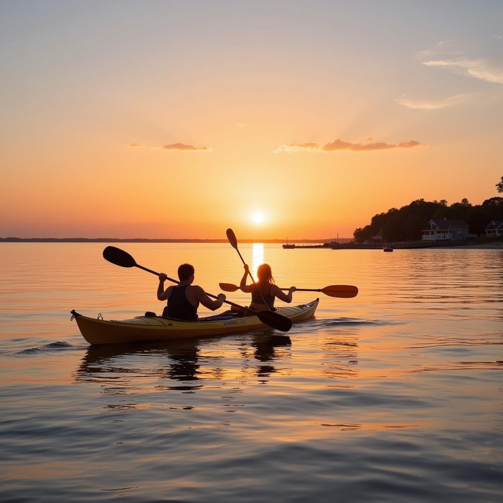 Kayaking in Holden Beach