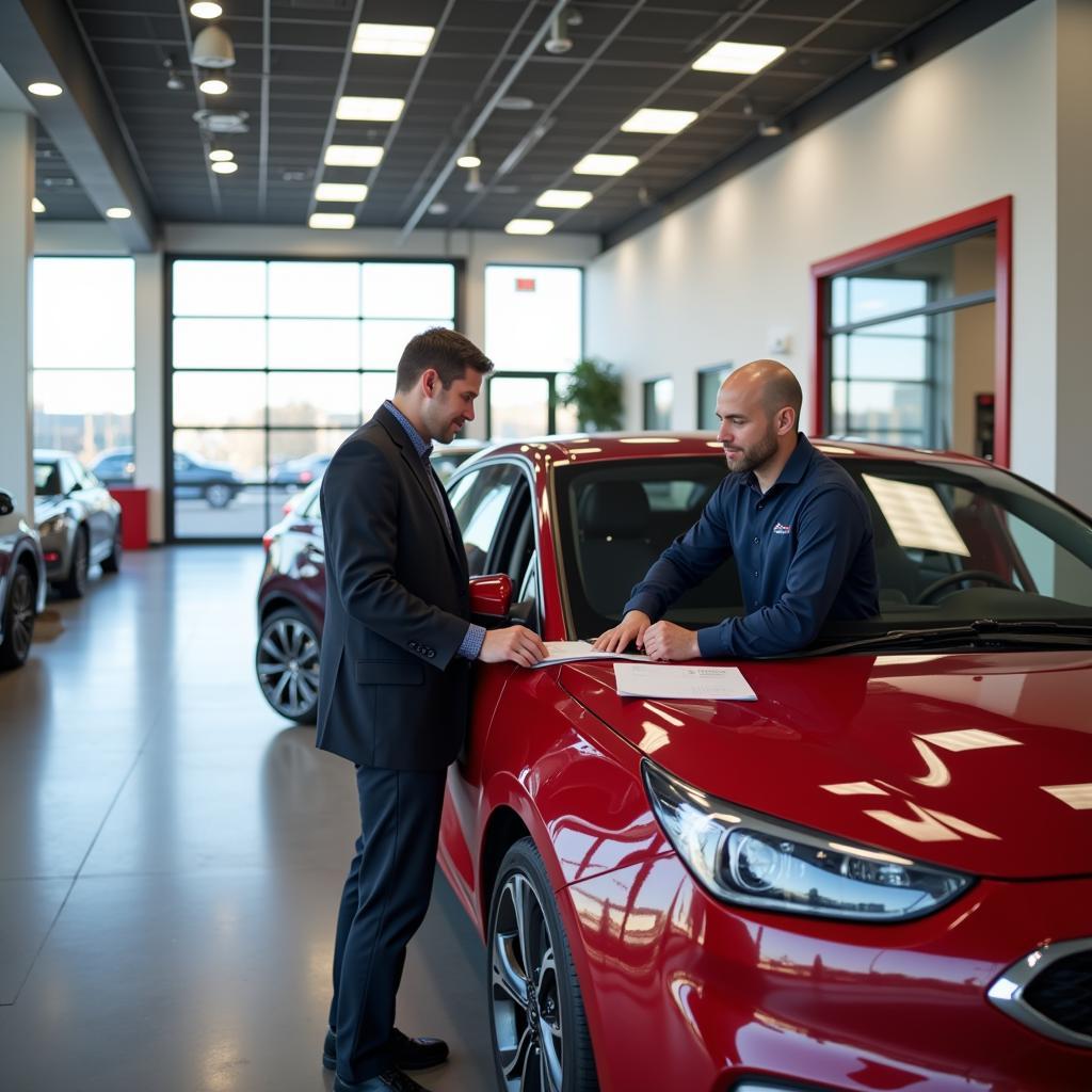 kia dealership service department