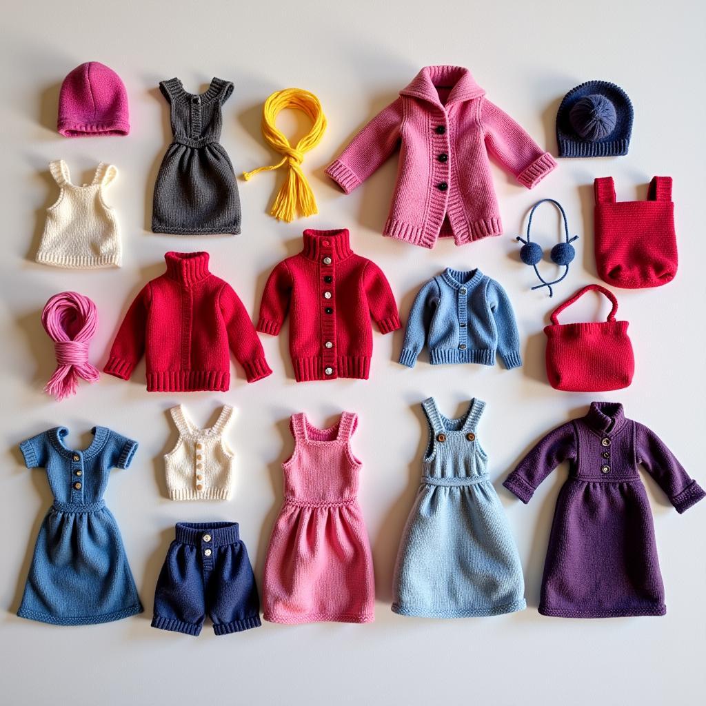 Knitted Barbie Clothes Patterns Collection