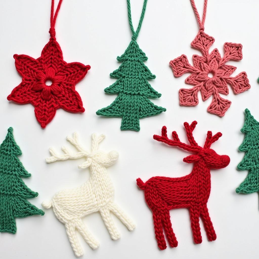 Free Knitted Christmas Ornament Patterns