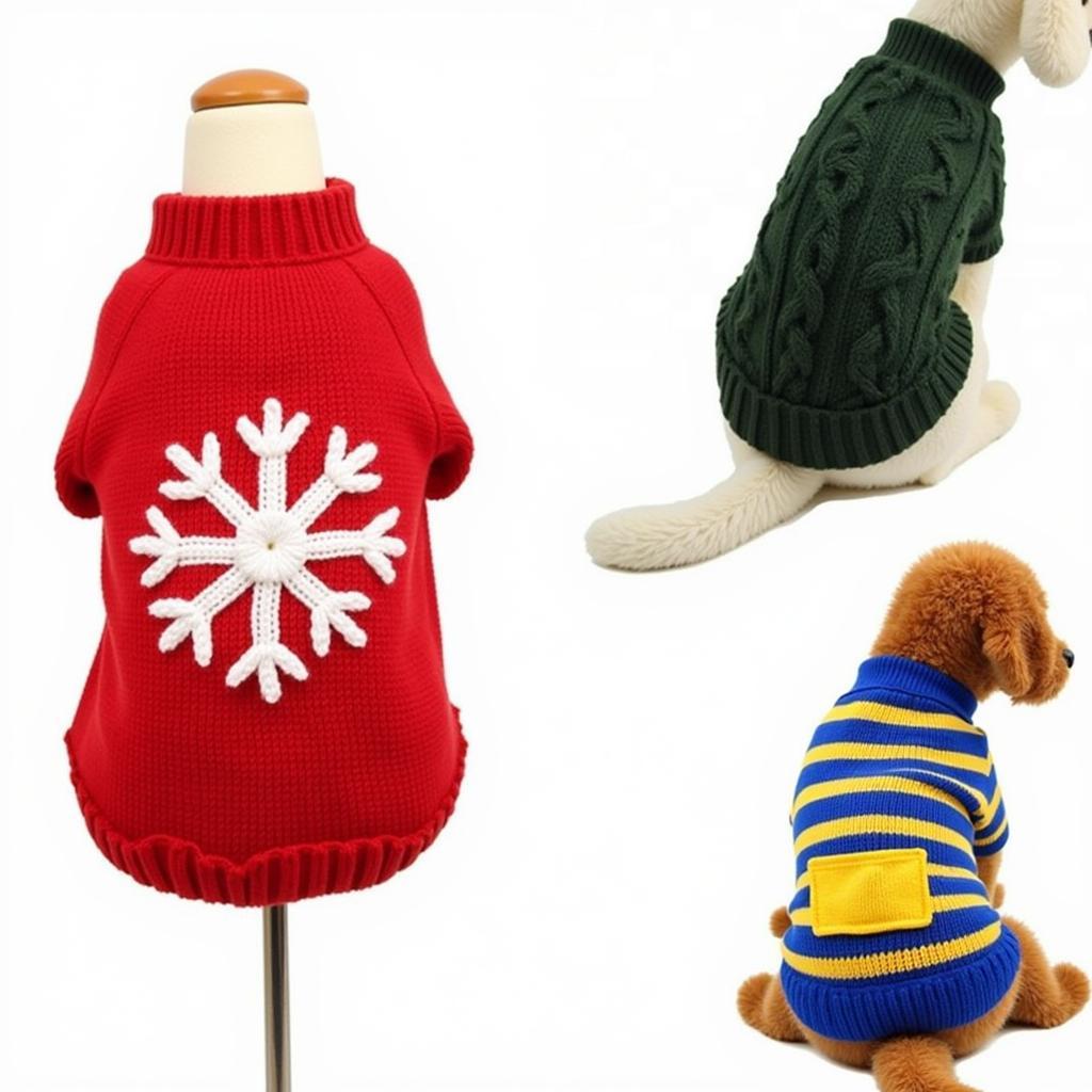 Knitted Dog Sweater Free Pattern