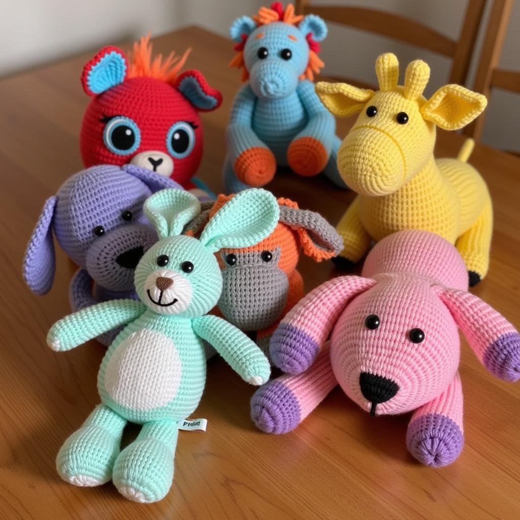 Knitted Stuffed Animals