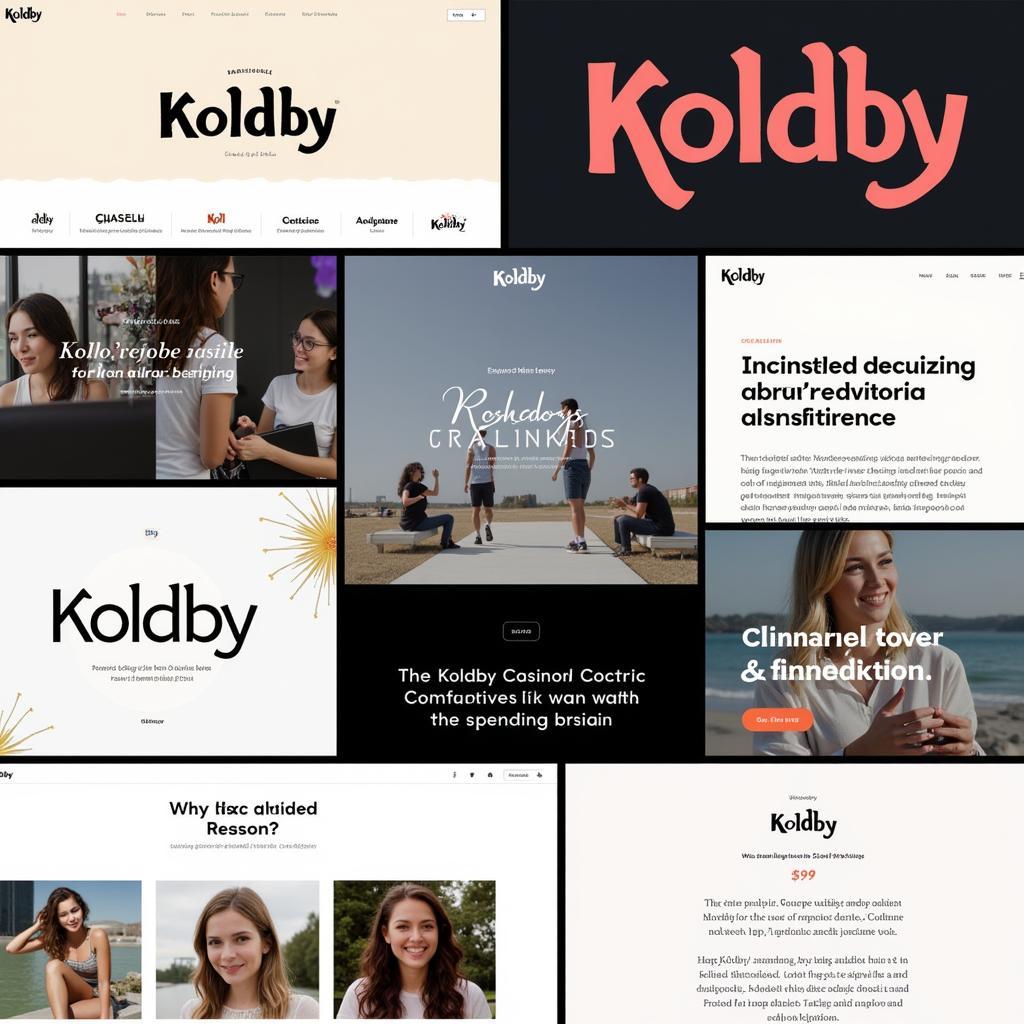 Koldby Font Examples