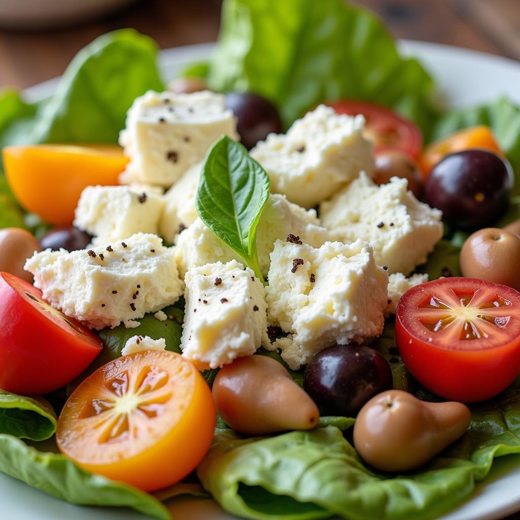 Lactose Free Feta Salad