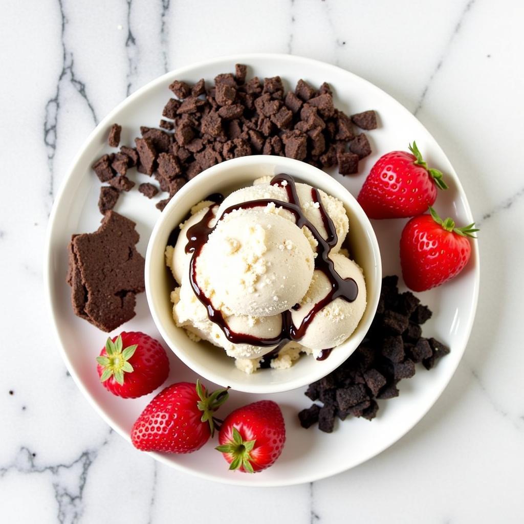 Toppings for Lactose Free Peppermint Ice Cream