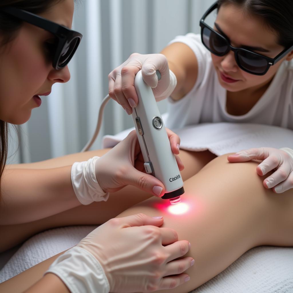 Laser Hair Removal Session