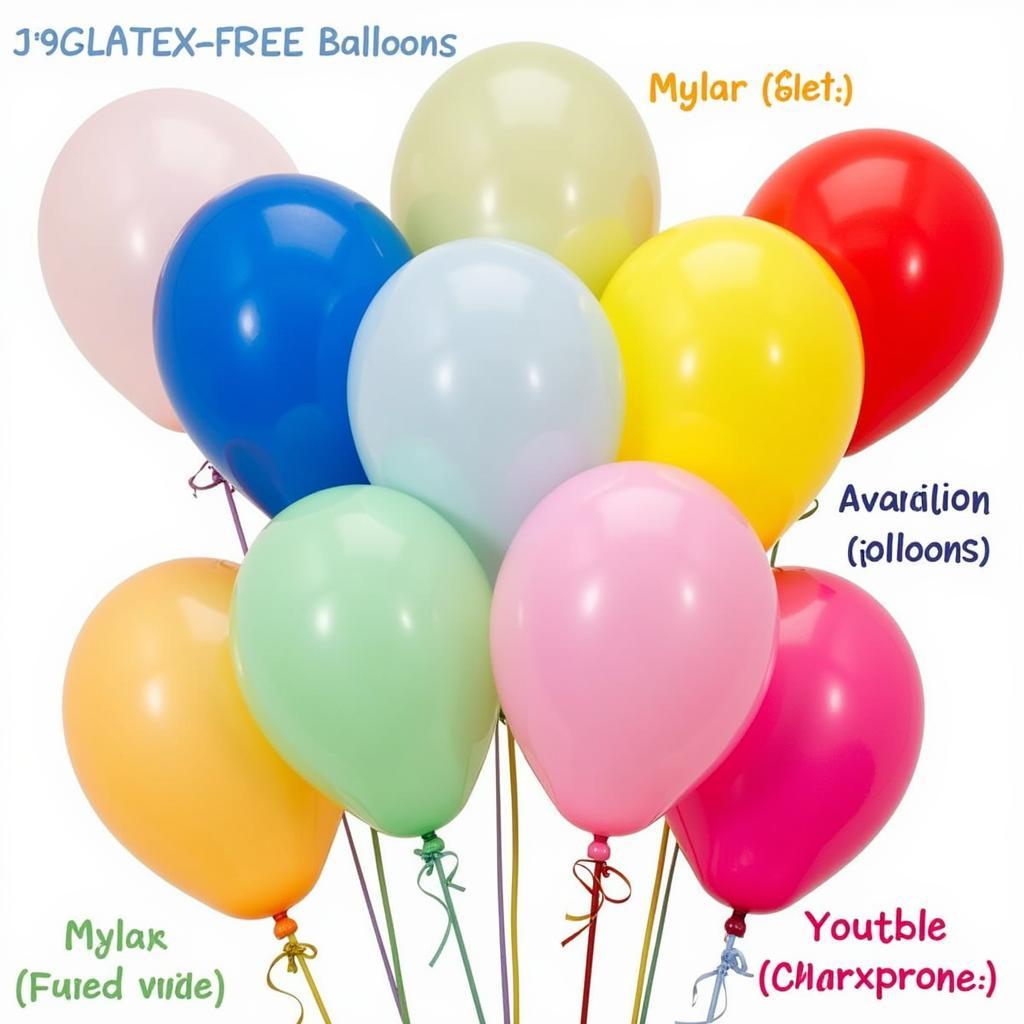 Latex Free Balloon Materials