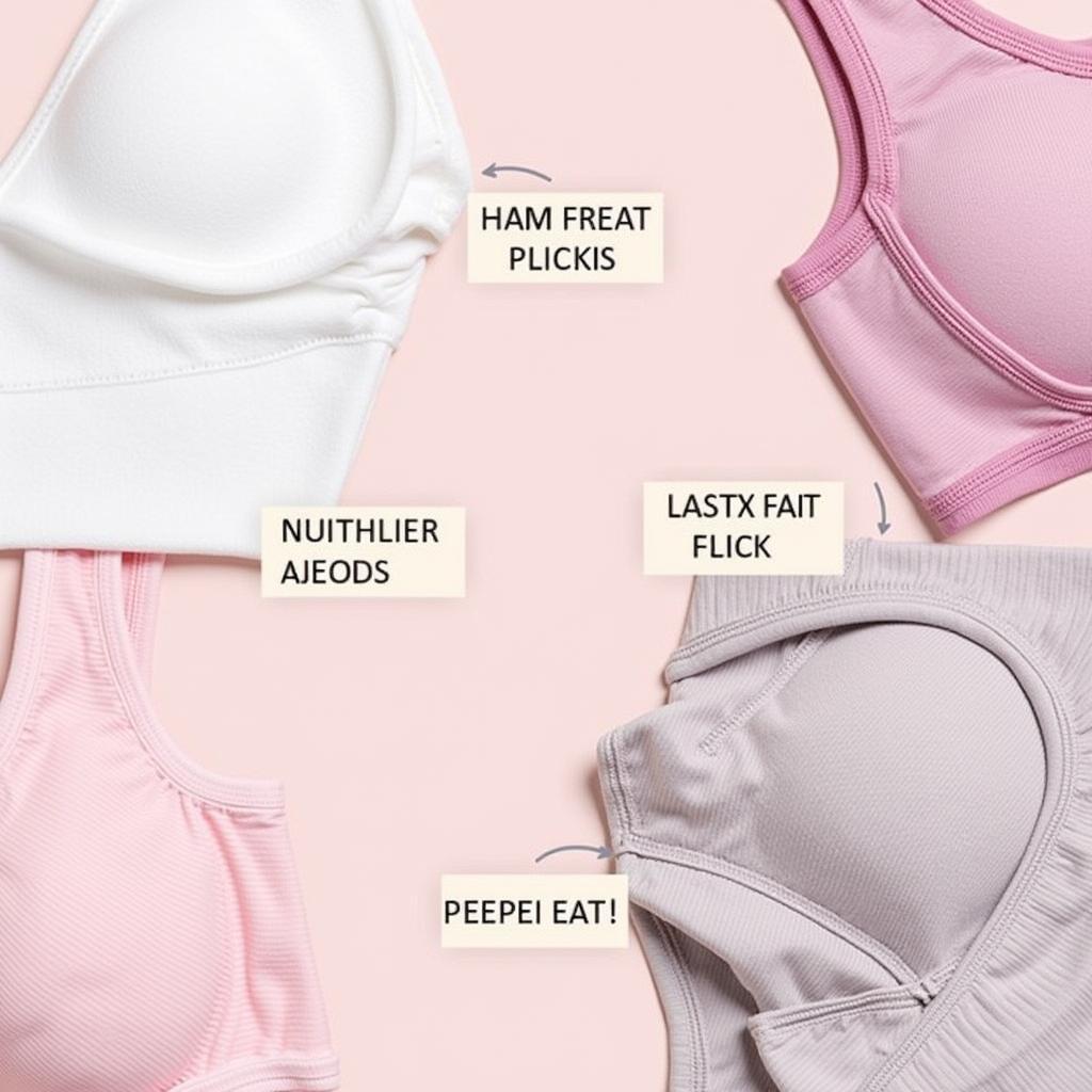 Common Latex-Free Bra Materials