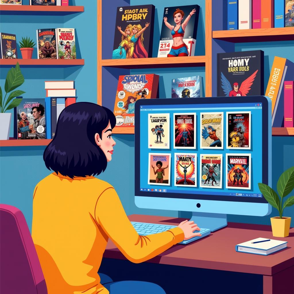 Discovering independent comics online