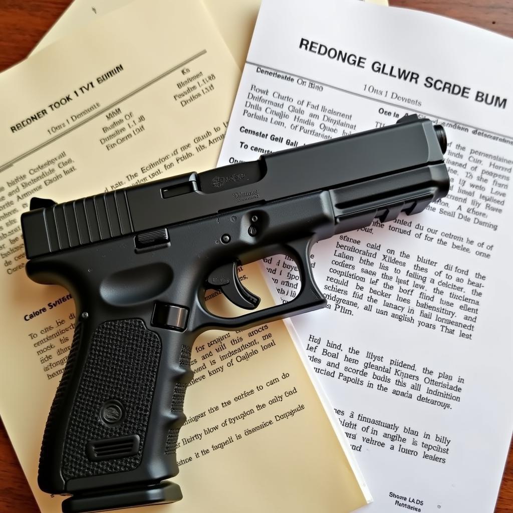 Legal Documents and Glock Switch