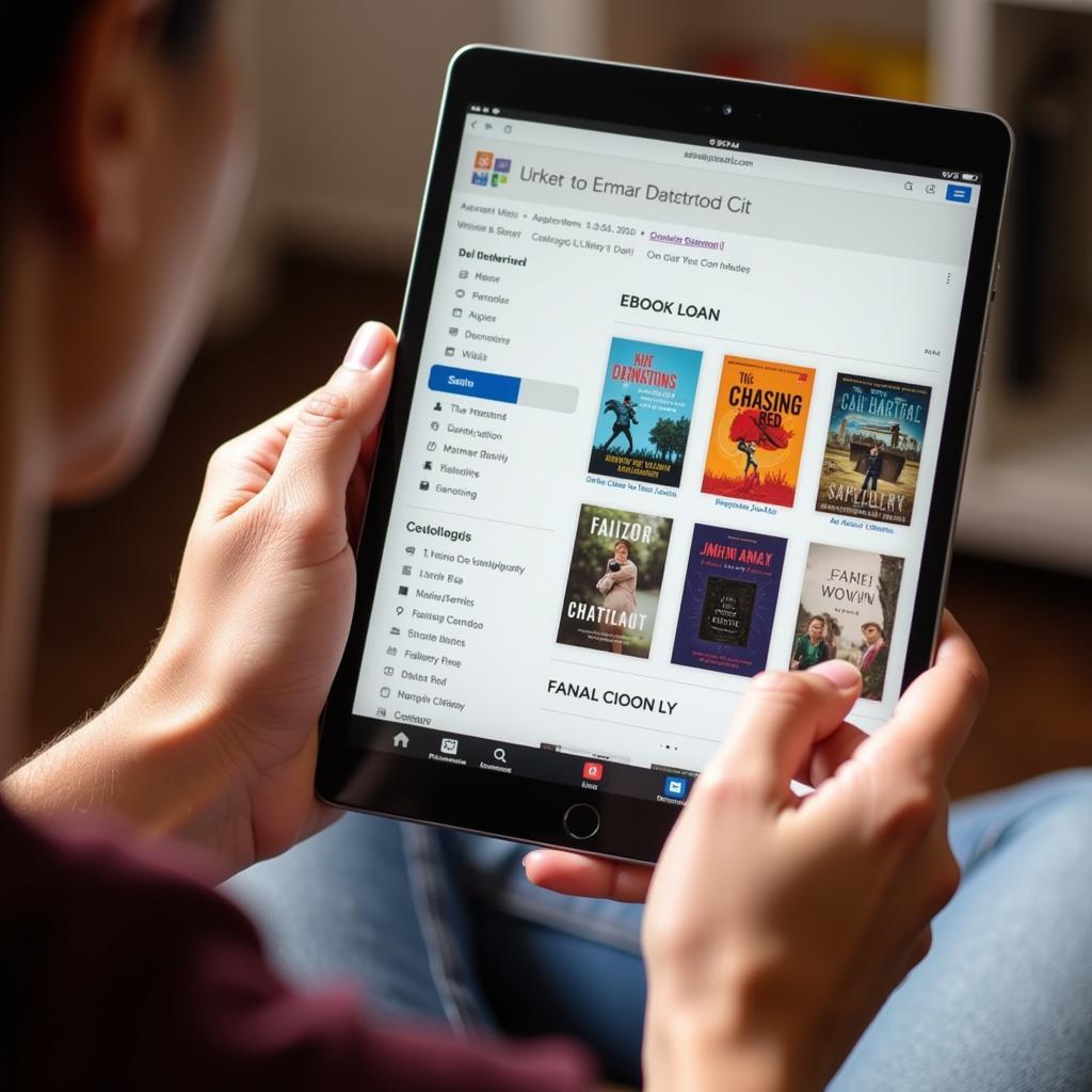 Accessing Ebooks Through the Library