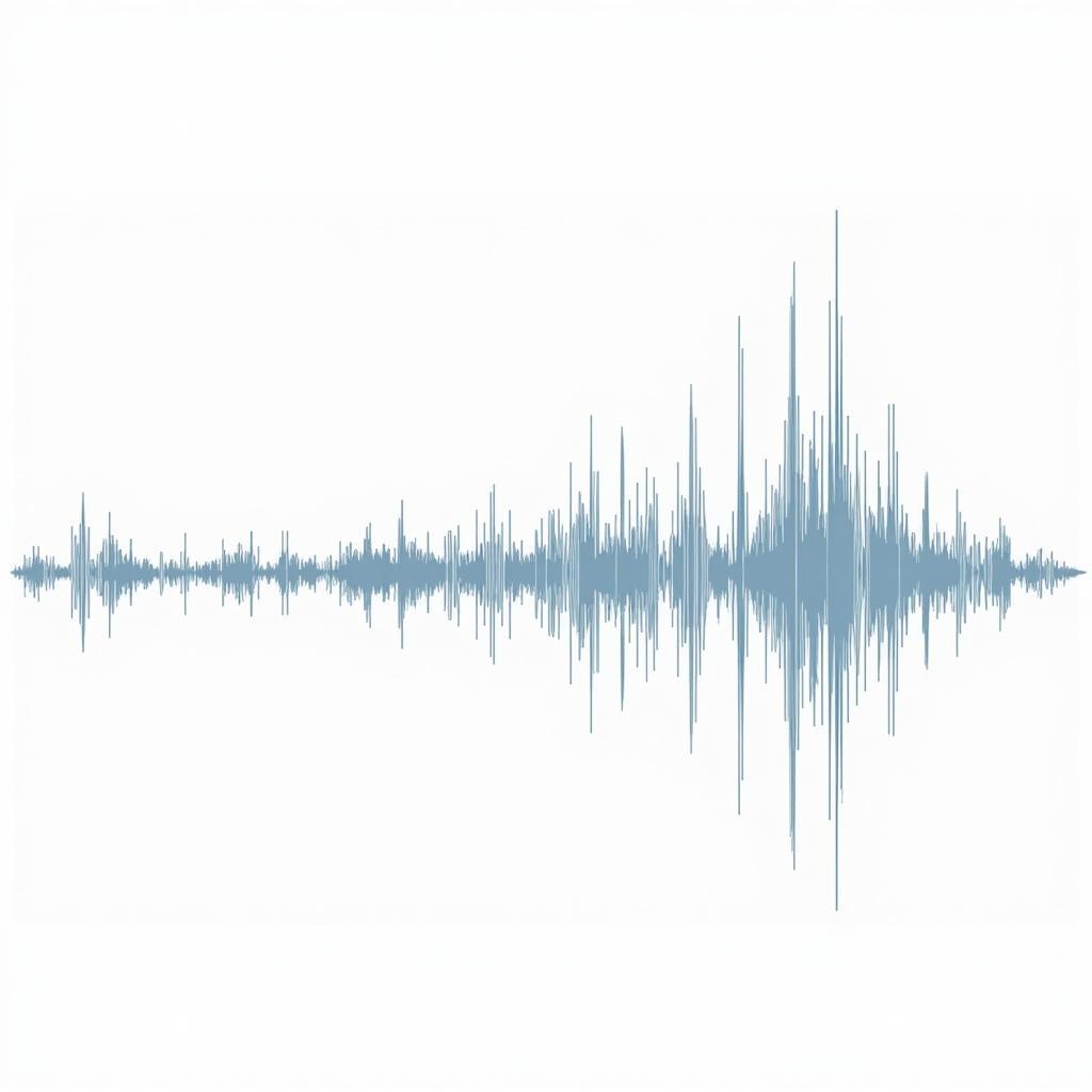 Audio Waveform with Frequency Bands