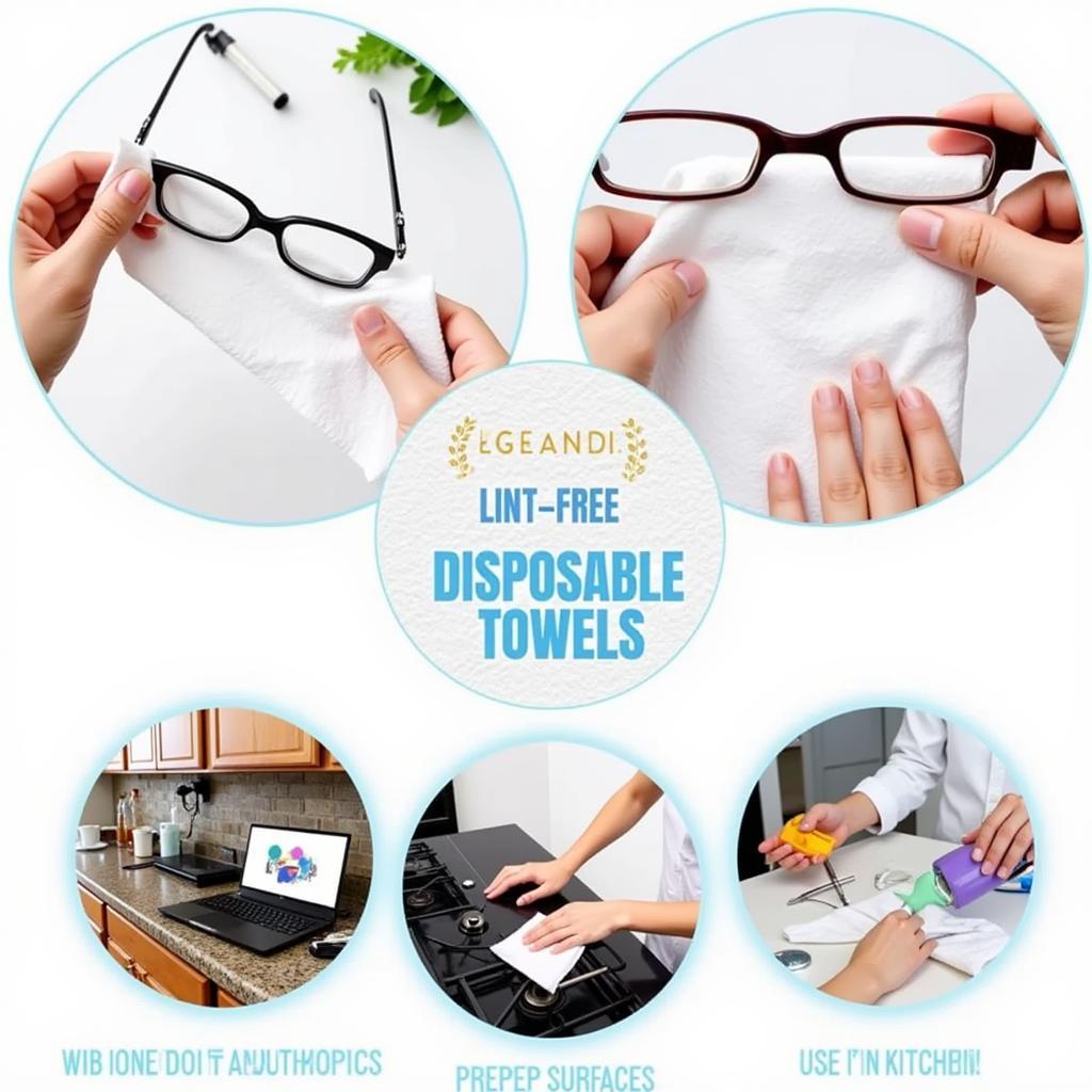 Common Uses of Lint Free Disposable Towels