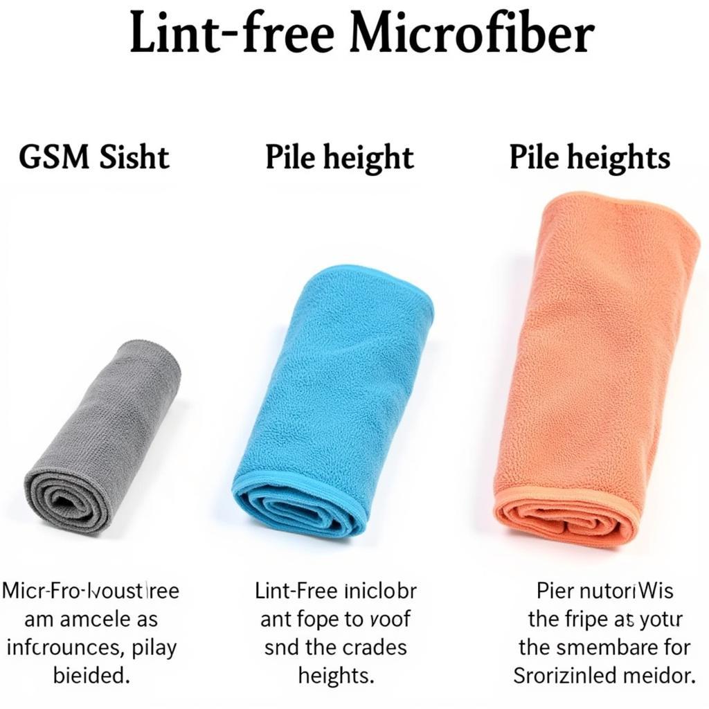 Comparing Different Types of Lint Free Microfiber Towels