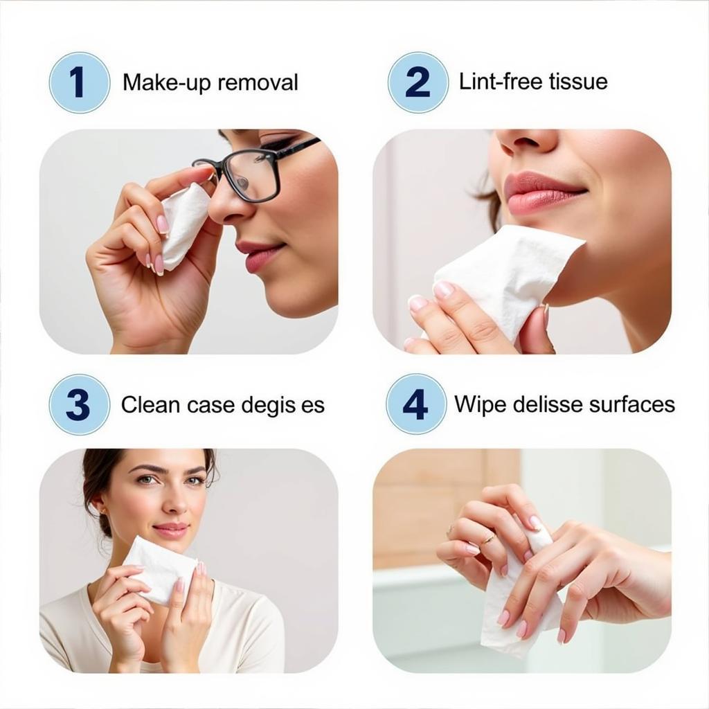 Various Uses of Lint Free Facial Tissue