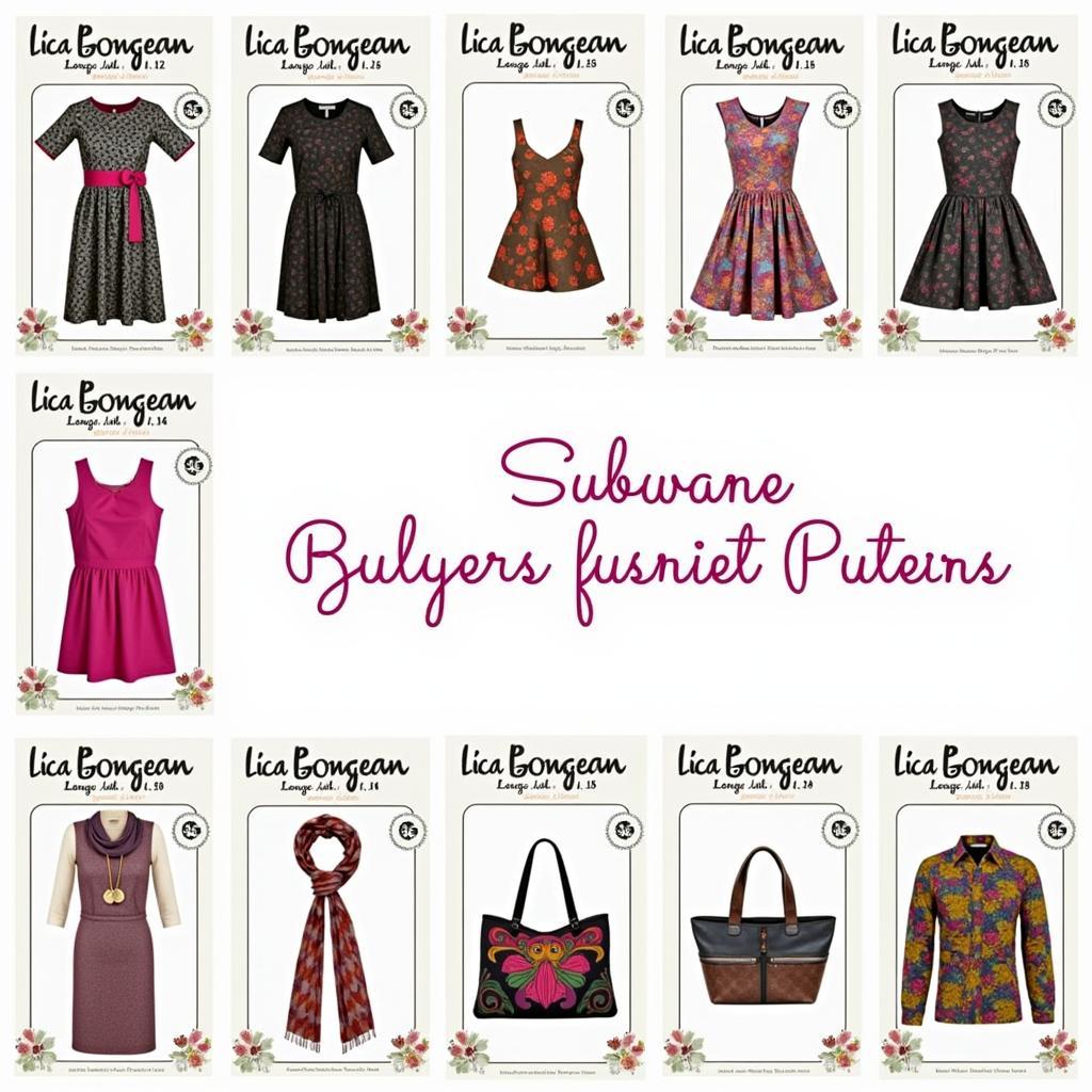 A collection of Lisa Bongean free patterns