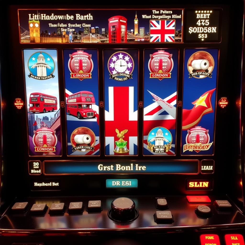 London-Themed Slot Machine