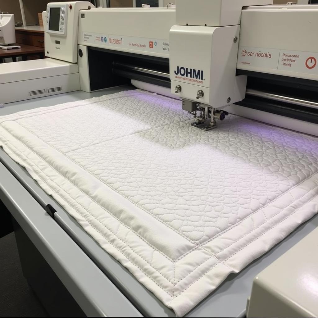 Longarm Quilting Machine for Free Motion Quilting