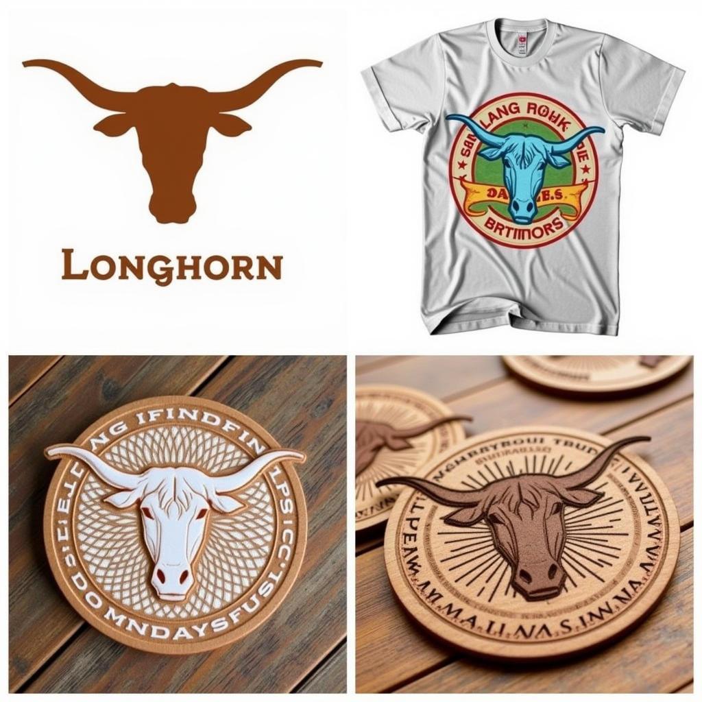 Longhorn SVG Design Examples