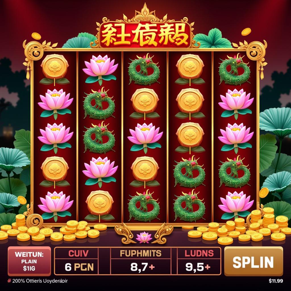 Free Lotus Flower Slots Gameplay