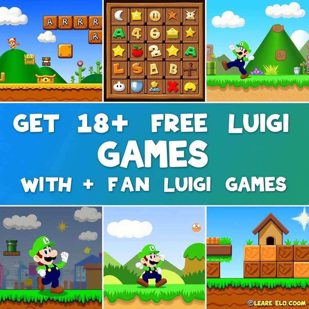 Luigi Games Variety