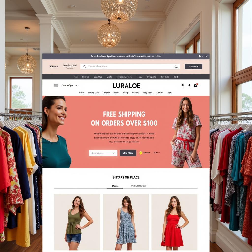 Lularoe Retailer Online Boutique