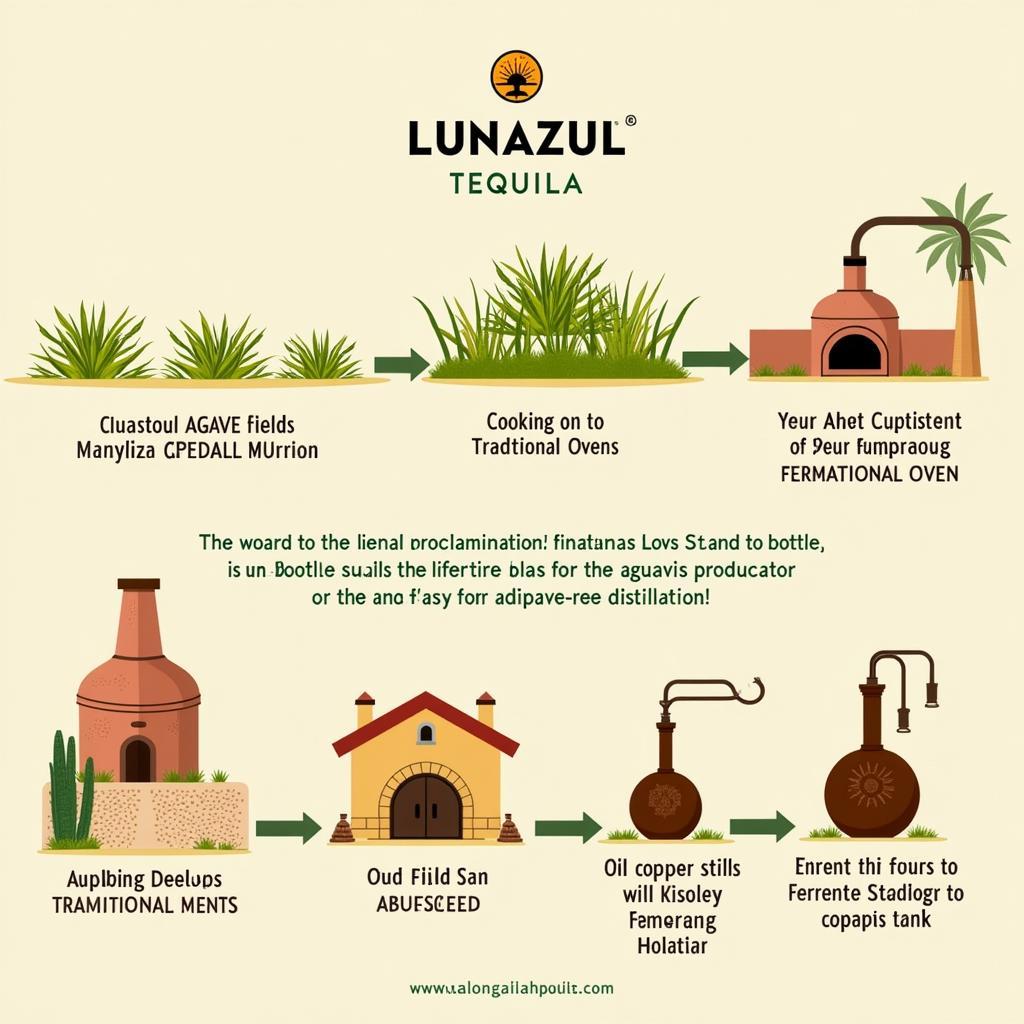 Lunazul Additive Free Tequila Production Process