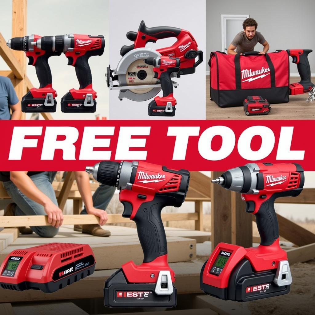 Milwaukee M18 Free Tool Promotion