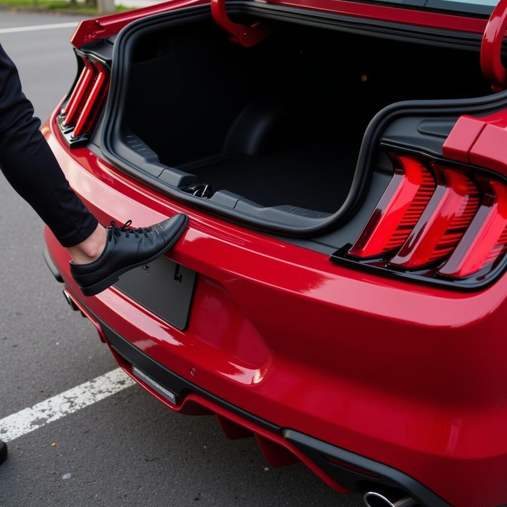 Ford Mustang Mach-E Hands-Free Liftgate Demonstration