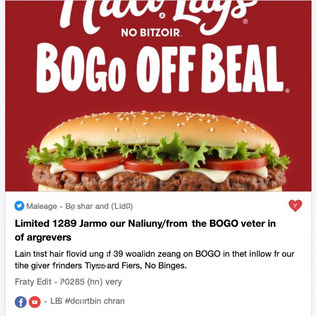 Mancino's Social Media Promotion