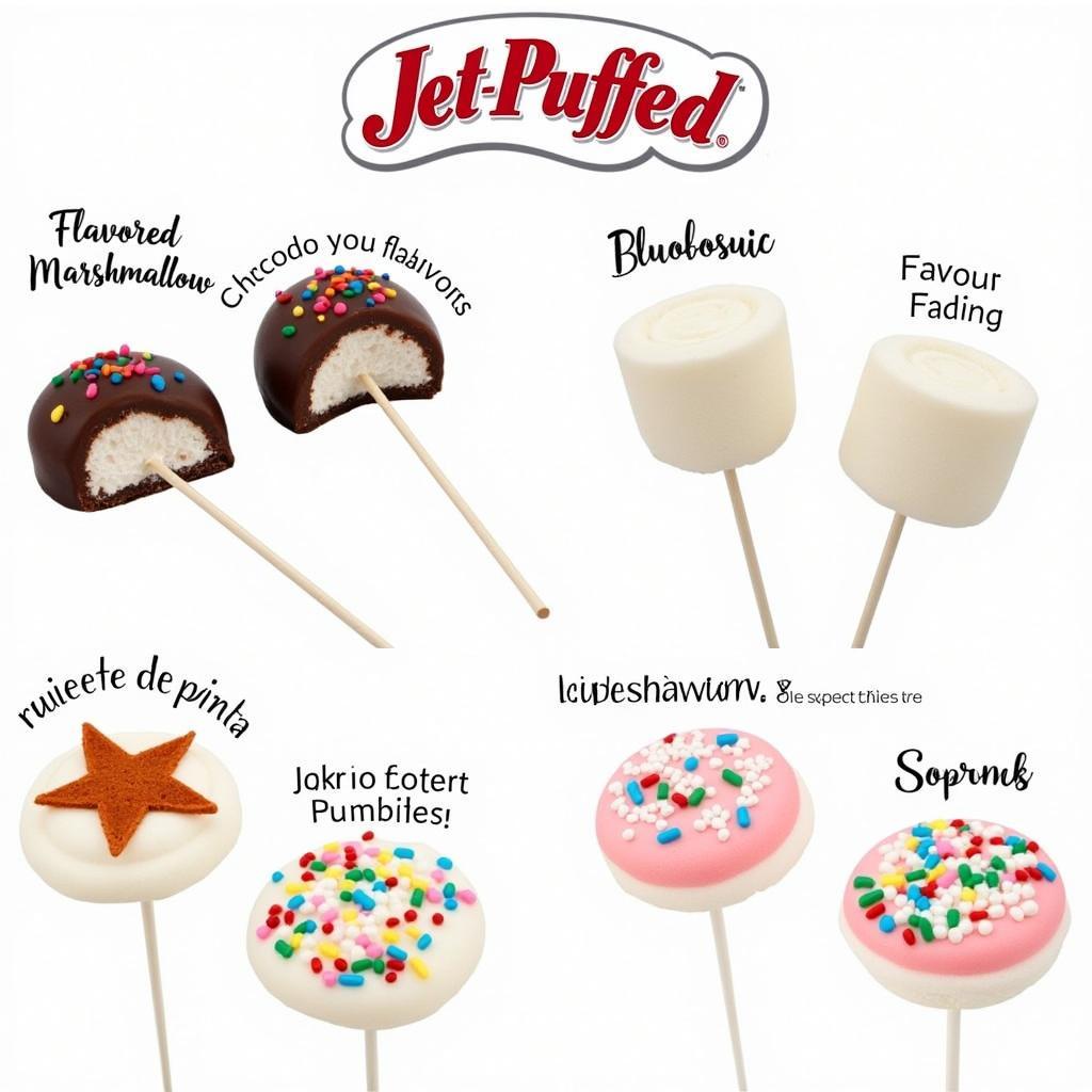 Different Marshmallow Varieties