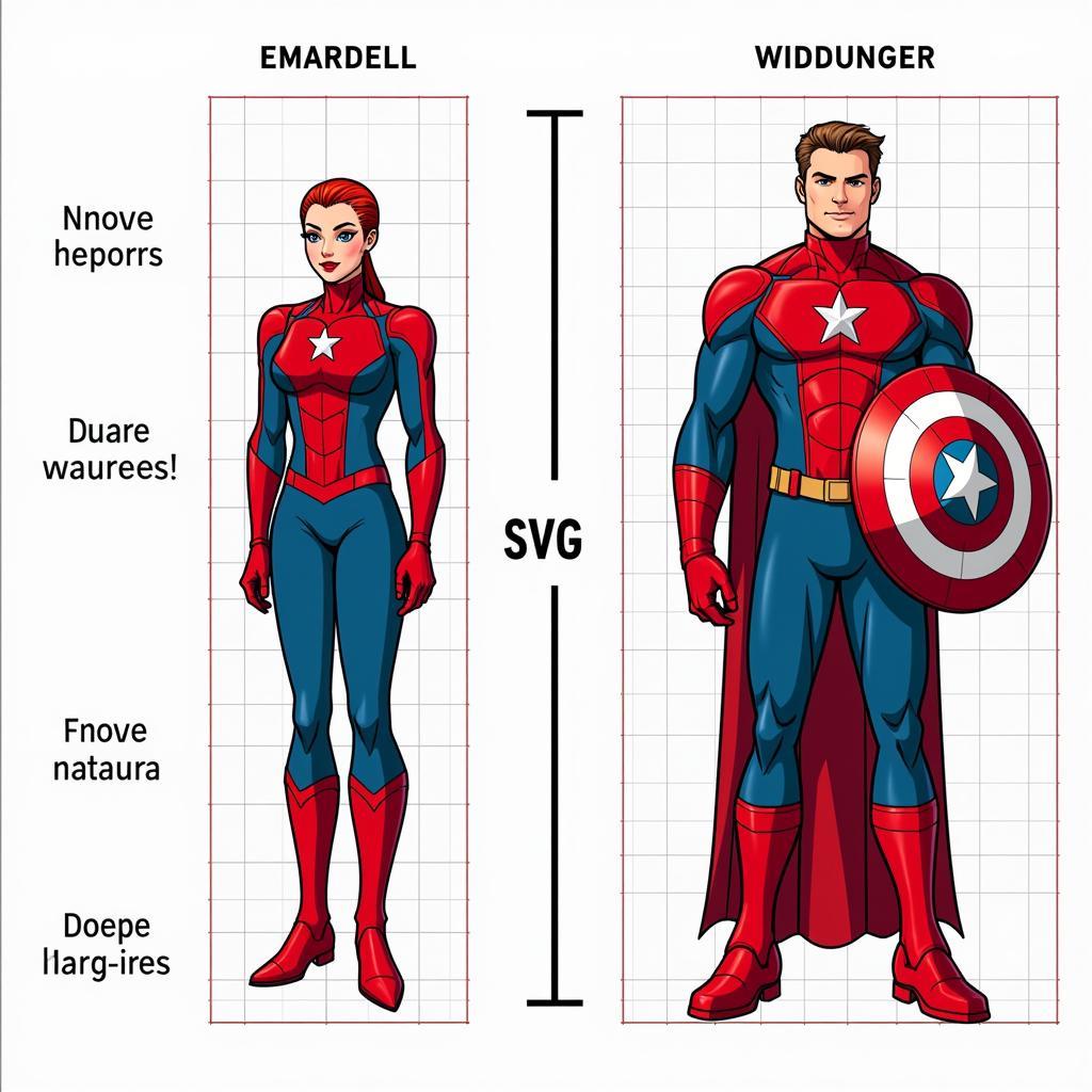 Marvel SVG Scalability