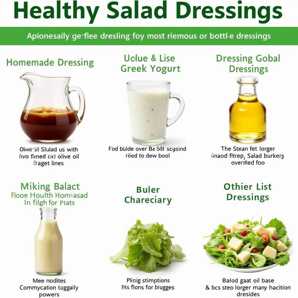 Healthy Salad Dressing Alternatives