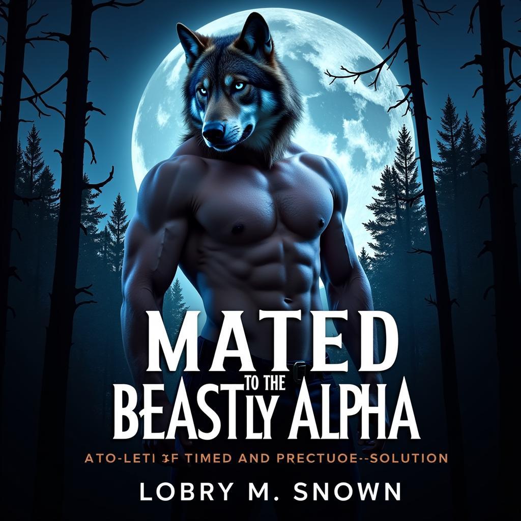 Book cover of Mated to the Beastly Alpha