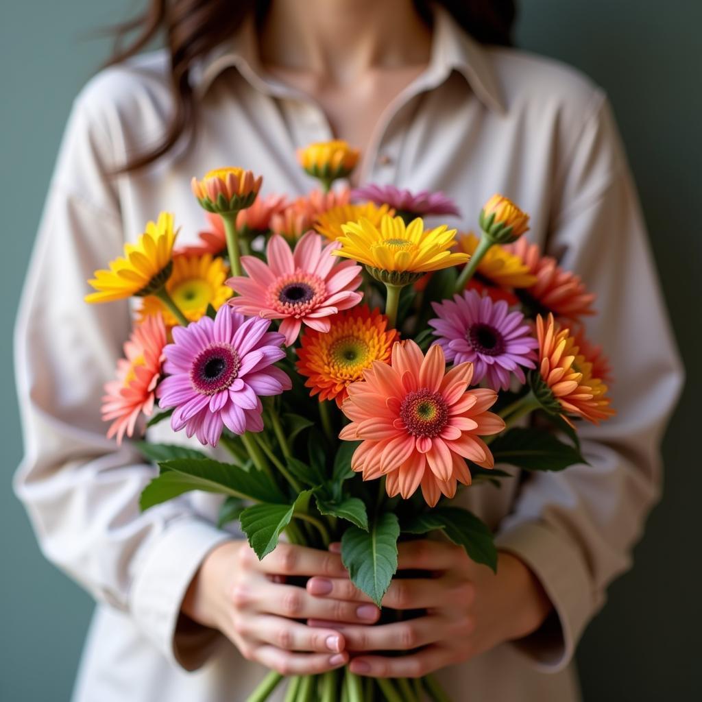 Meaningful Birth Flower Bouquet Gift