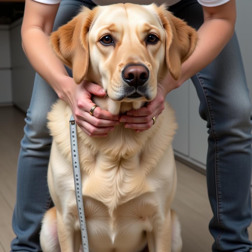 Measuring Dog for Jumper