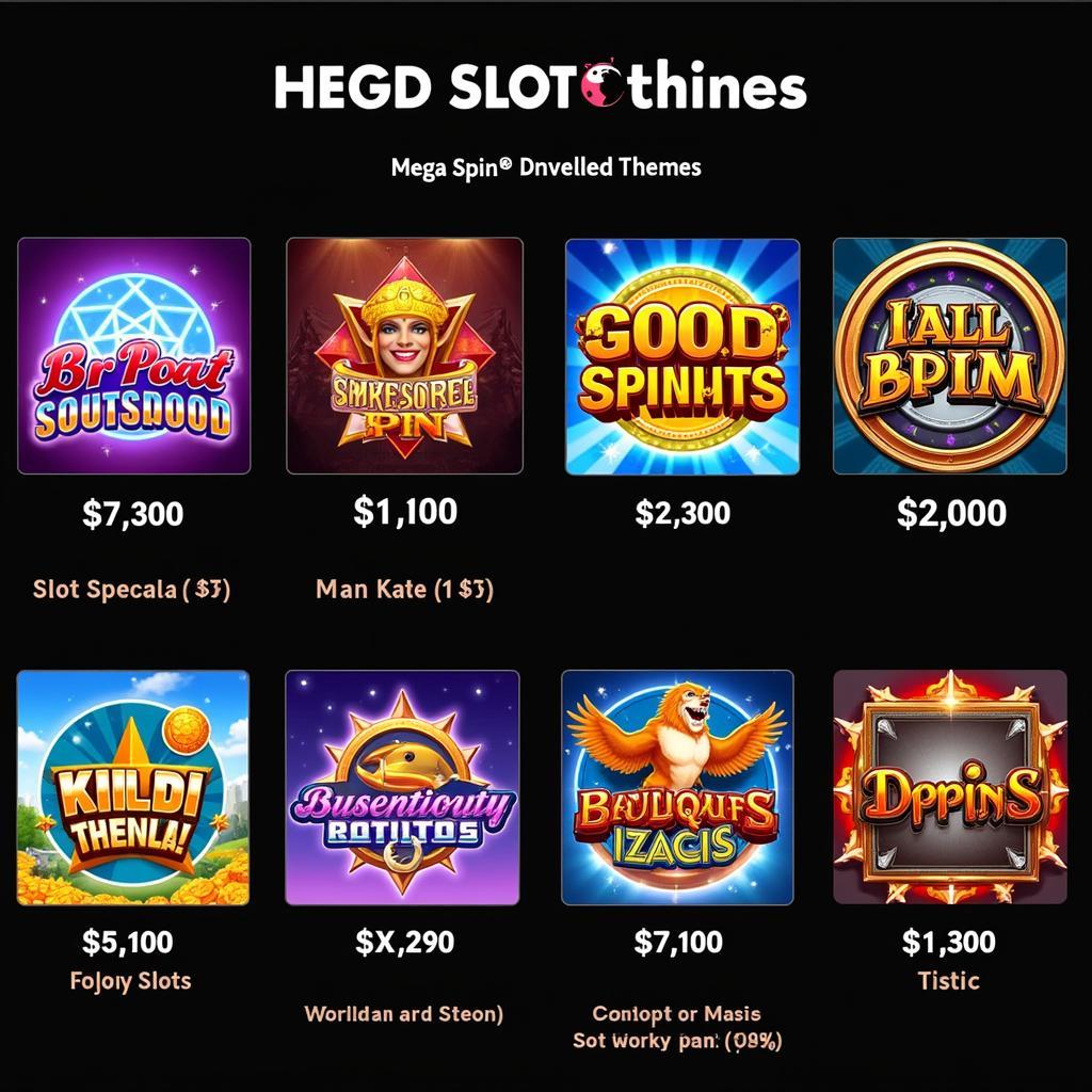 Mega Spin 777 Slot Machine Selection