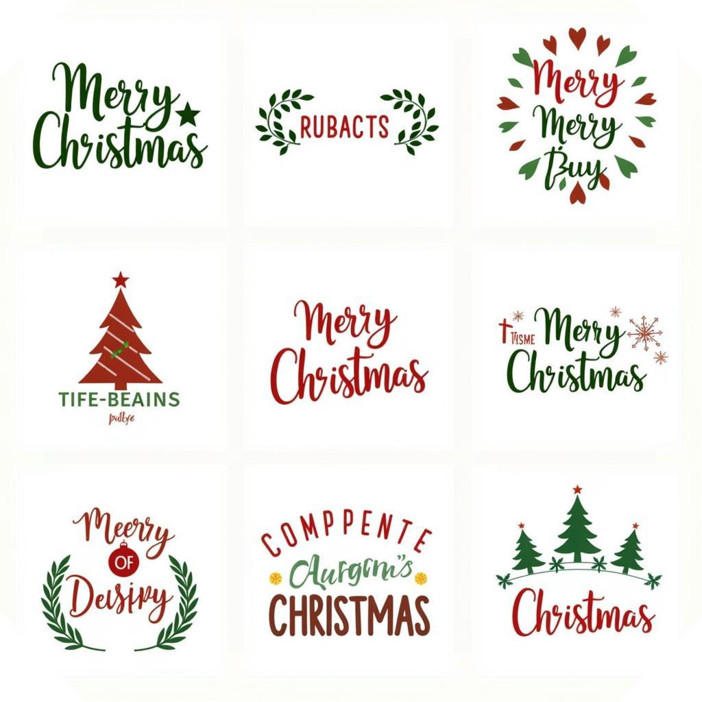 Merry Christmas SVG Files Free